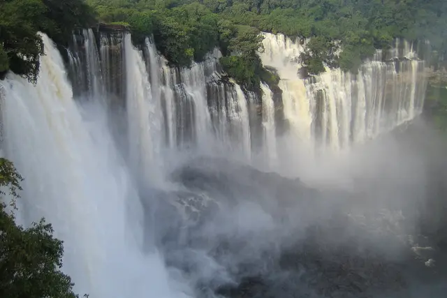 Kalandula waterfalls of Lucala river, Malanje, Angola