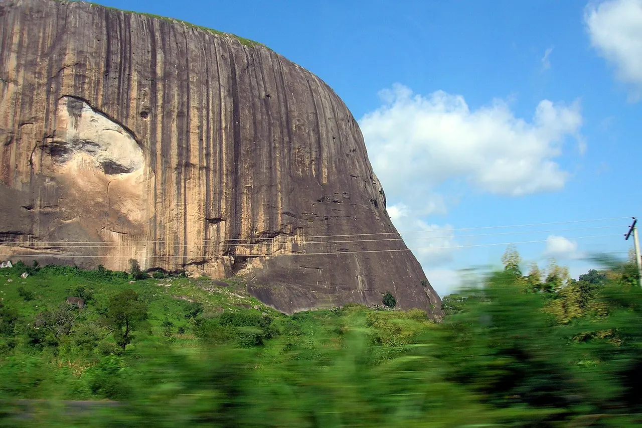 Zuma Rock in Abuja, Nigeria