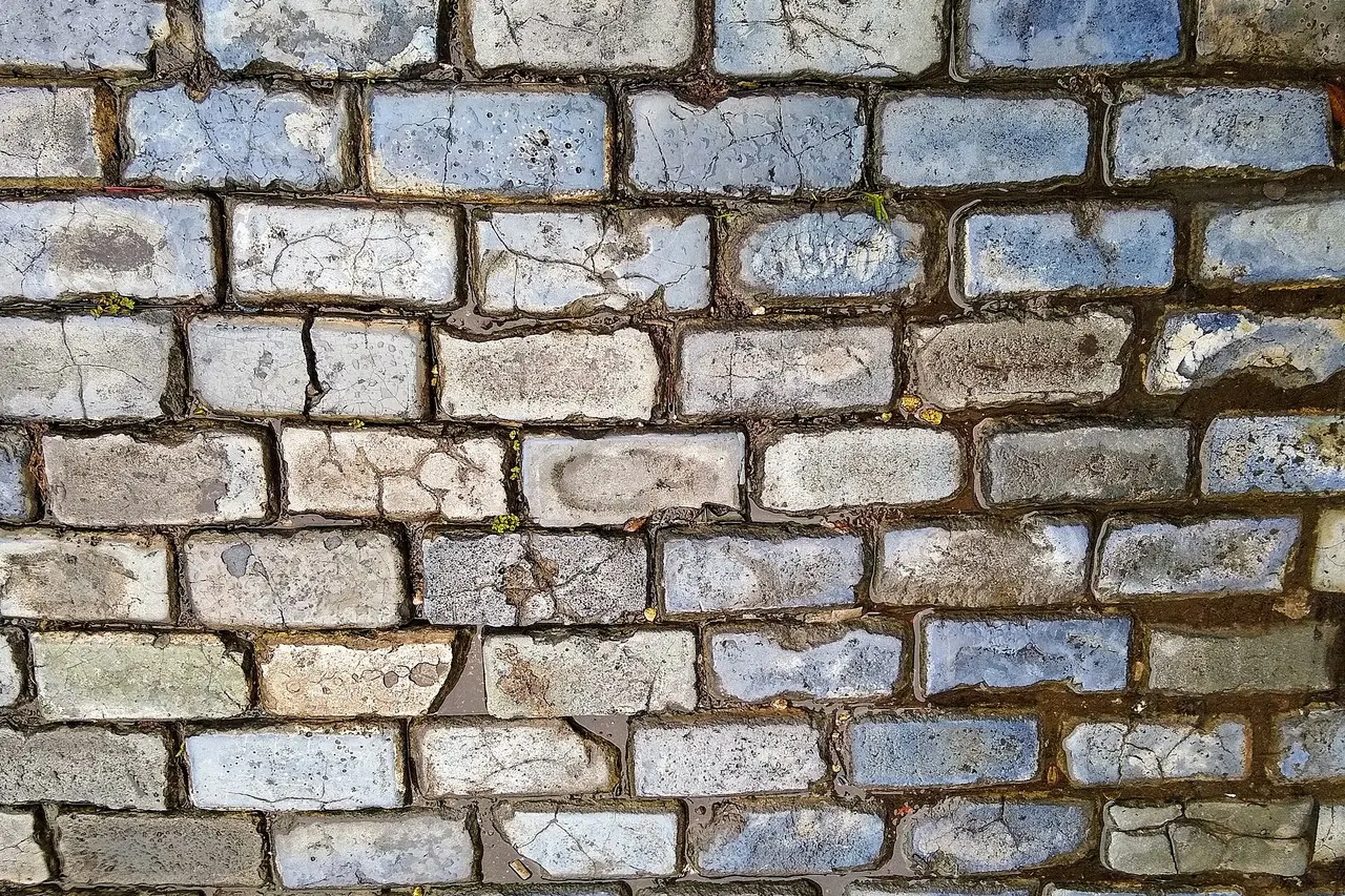 Cobblestones, after a rainshower, Old San Juan, Puerto Rico