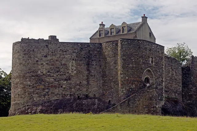 Dunstaffnage castle, in Scotland (United Kingdom)