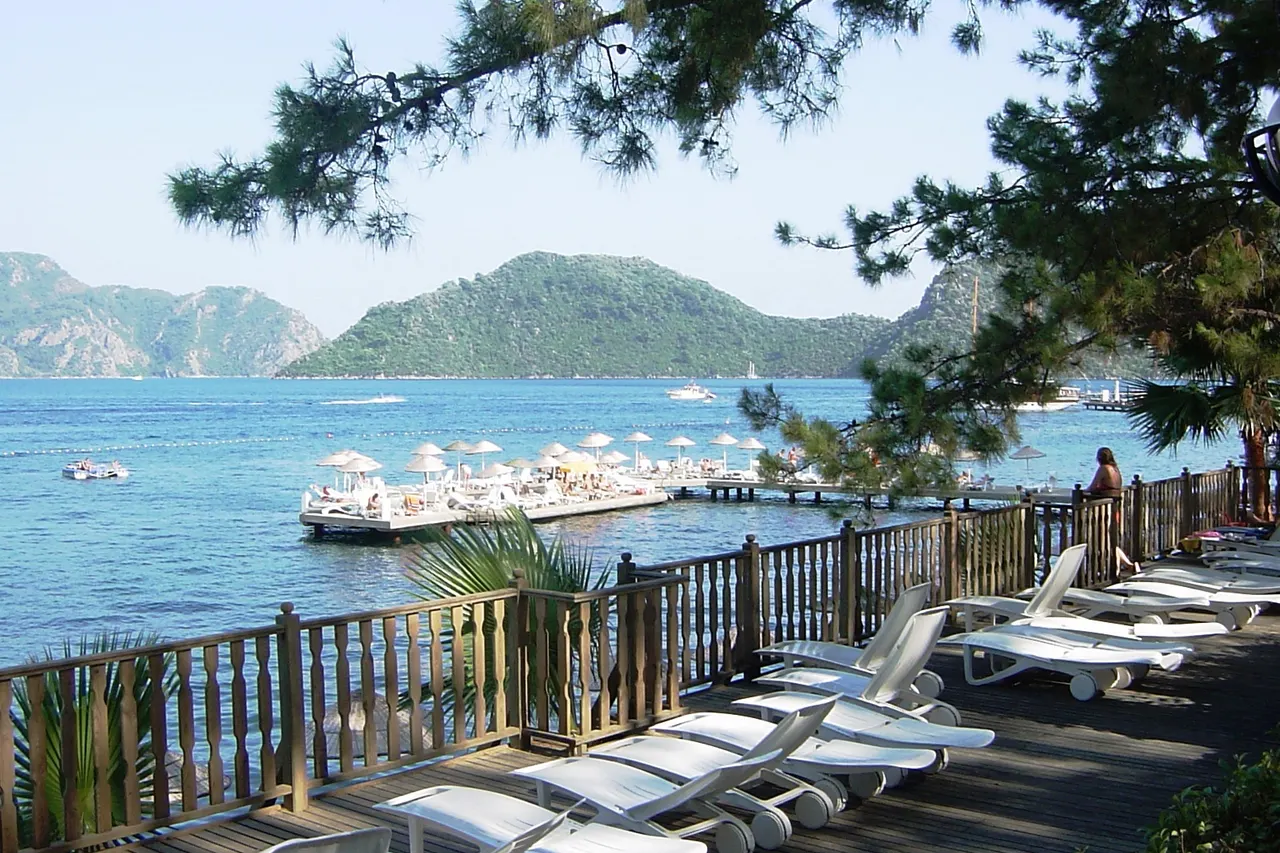 Marmaris on the Aegean coast of Turkey