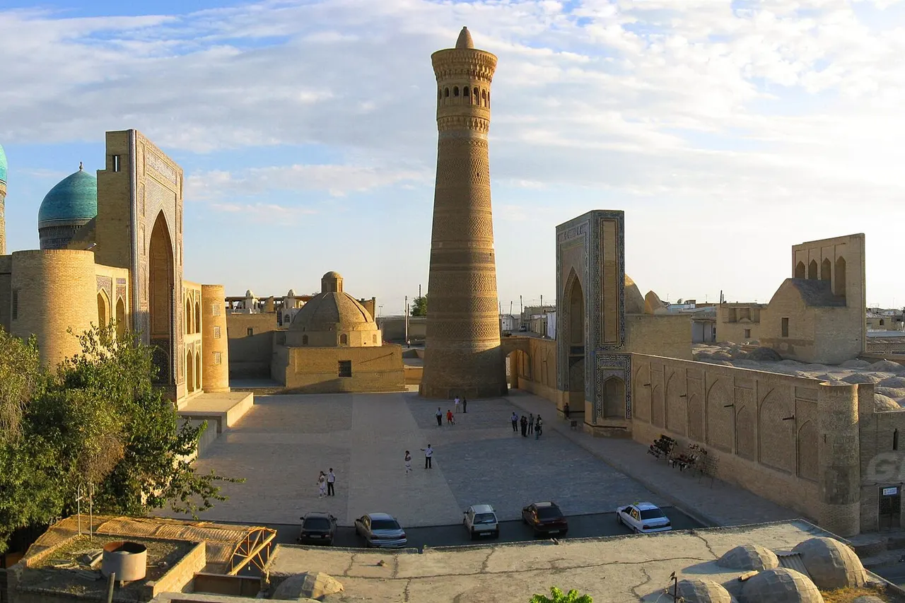 Kalon-Ensemble in Bukhara (Uzbekistan)